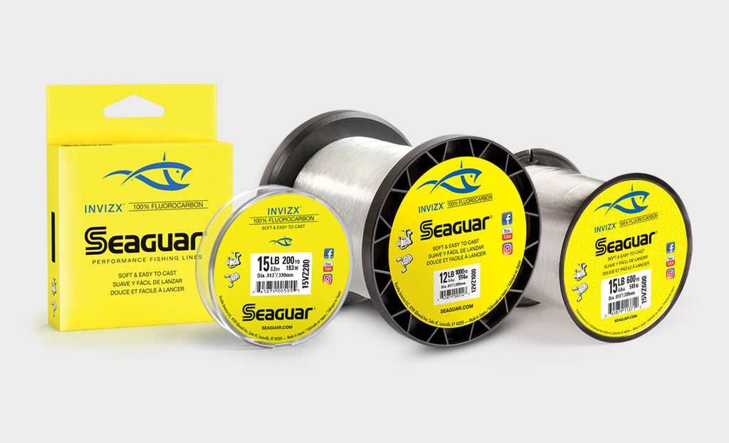 Seaguar Invizx Fluorocarbon Line – Mondo's Fishing Co.
