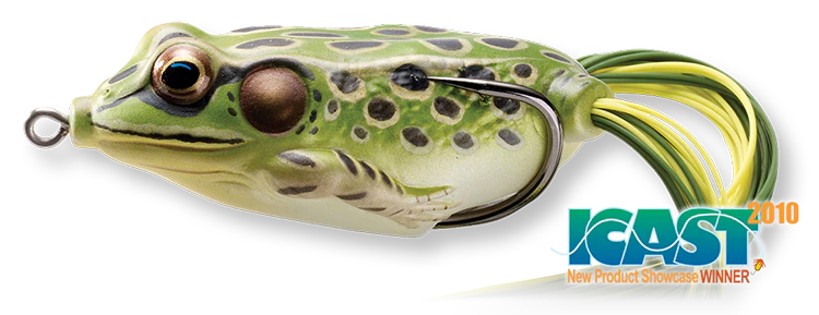 LIVETARGET Hollow Body Frog Topwater Bait - FishUSA